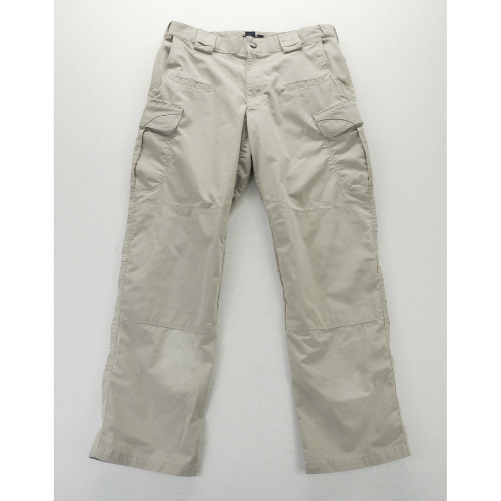 5.11 Tactical Stryke Ripstop Cargo Pants Mens 32x30 Khaki Tan Work Trousers